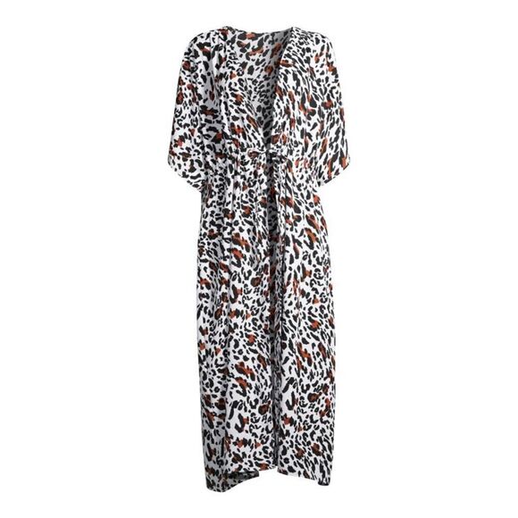 ✨ TIME AND TRU ANIMAL PRINT KIMONO ✨ - Picture 13 of 16